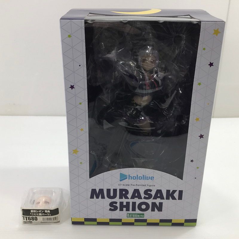 【中古品】 ホロライブ 紫咲シオン コトブキヤ 1/ 7スケールフィギュア 特典付き 【053-260428-ti-04-tag】