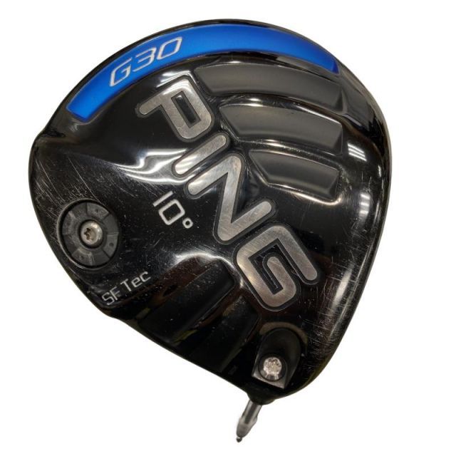 【中古】 ピン G30 SF Tec 10° ドライバー DR リシャフト (フレックスその他) メンズ 男性用 右利き 右用 Cランク ゴルフクラブ