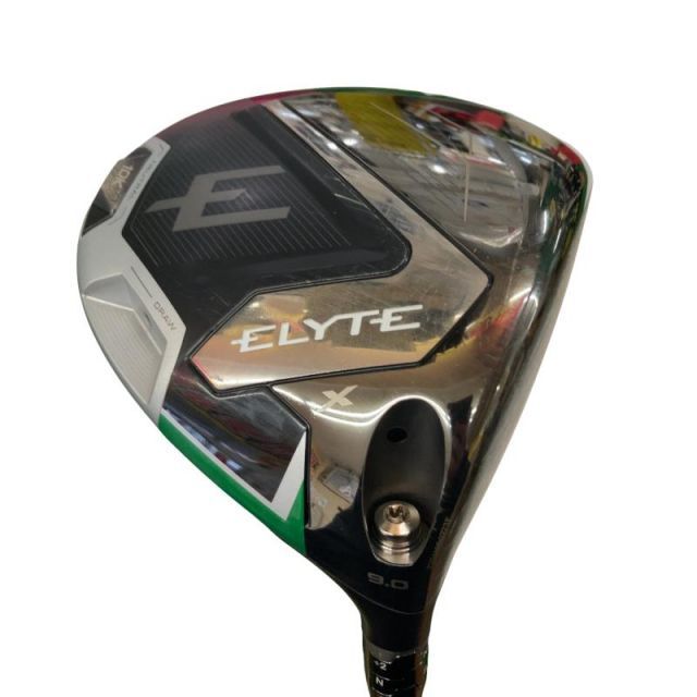 【中古】 キャロウェイ ELYTE X 10Kバージョン 9° ドライバー DR VENTUS GREEN 50 for CW(ELYTE DR) (フレックスS) メンズ 男性用 右利き 右用 Cランク ゴルフクラブ