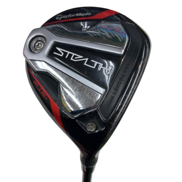 【中古】 テーラーメイド STEALTH PLUS+ 3W フェアウェイウッド FW リシャフト (フレックスその他) メンズ 男性用 右利き 右用 Cランク ゴルフクラブ