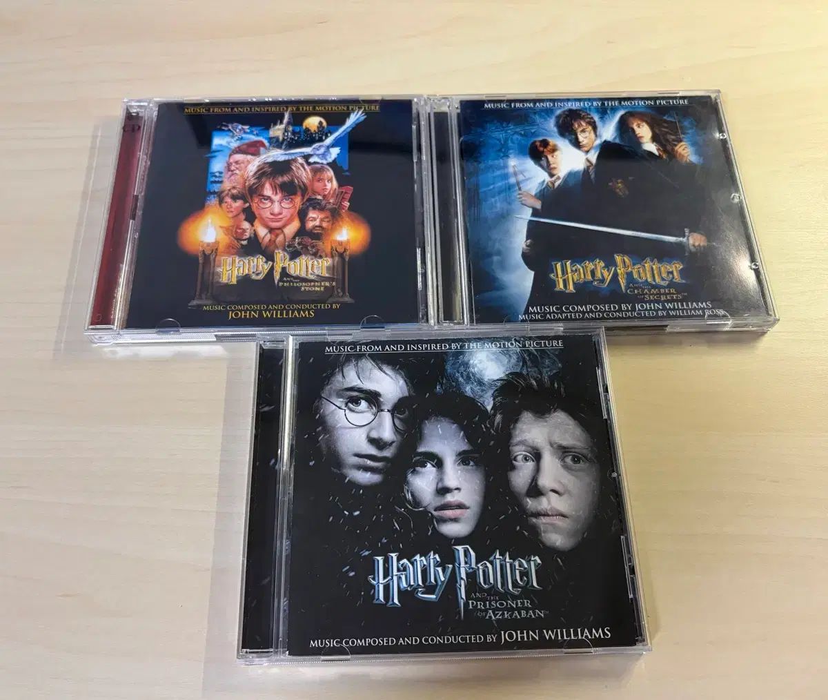 ハリーポッター OST サウンドトラック 3 種 まとめ売り セット 魔術師の石 シークレットルーム アズカバン