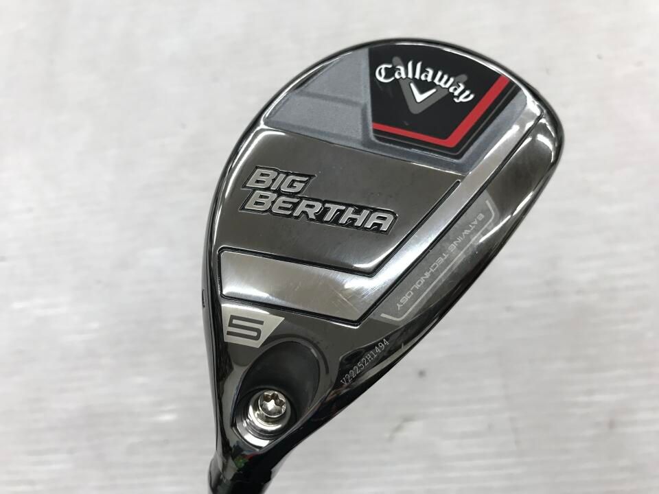キャロウェイ　BIG BERTHA 2023　24度　SPEEDER NX for Callaway(BB2023)　SRフレックス　ユーティリティ　中古【最短即日発送】