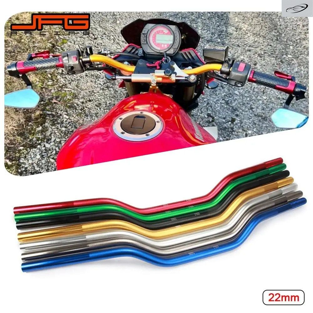 7/8 インチ 22 ミリメートルオートバイハンドルバーハンドルバークランプヤマハカワサキ EXC SX SXF YZ YZF KX 125 150 200 250 300