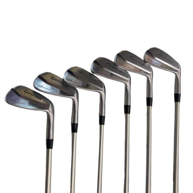 【中古】 テーラーメイド TOUR PREFERRED MB(2014) 6S アイアンセット IR リシャフト (フレックスその他) メンズ 男性用 右利き 右用 Dランク ゴルフクラブ