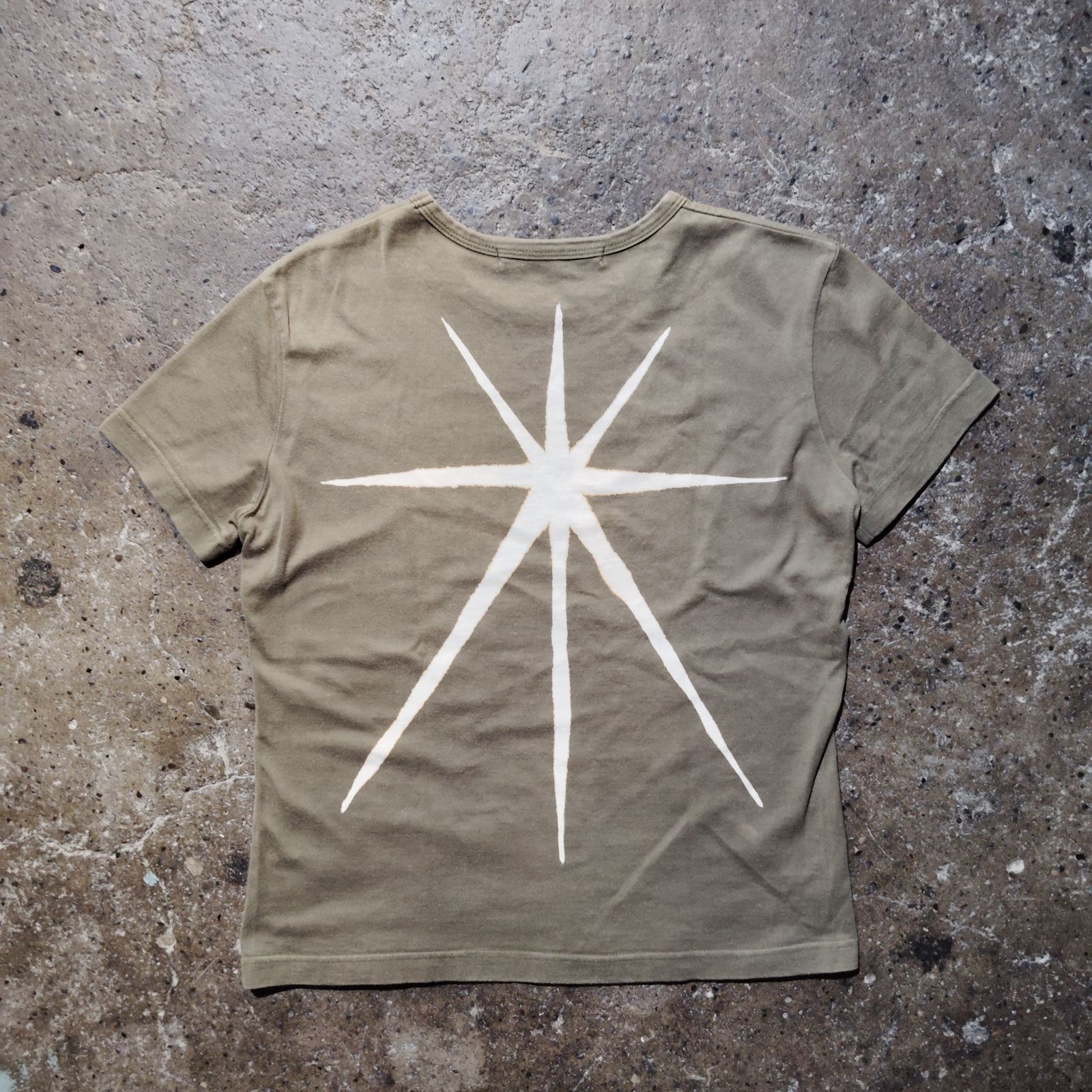 MASAKI MATSUSHIMA PARIS 00s ブリーチデザインTシャツ 脱色 マサキ 