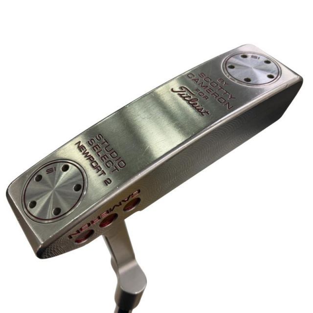 【中古】 タイトリスト SCOTTY CAMERON STUDIO SELECT NEWPORT 2 34インチ(15g) パター PT スチール (フレックスその他) メンズ 男性用 右利き 右用 Cランク ゴルフクラブ