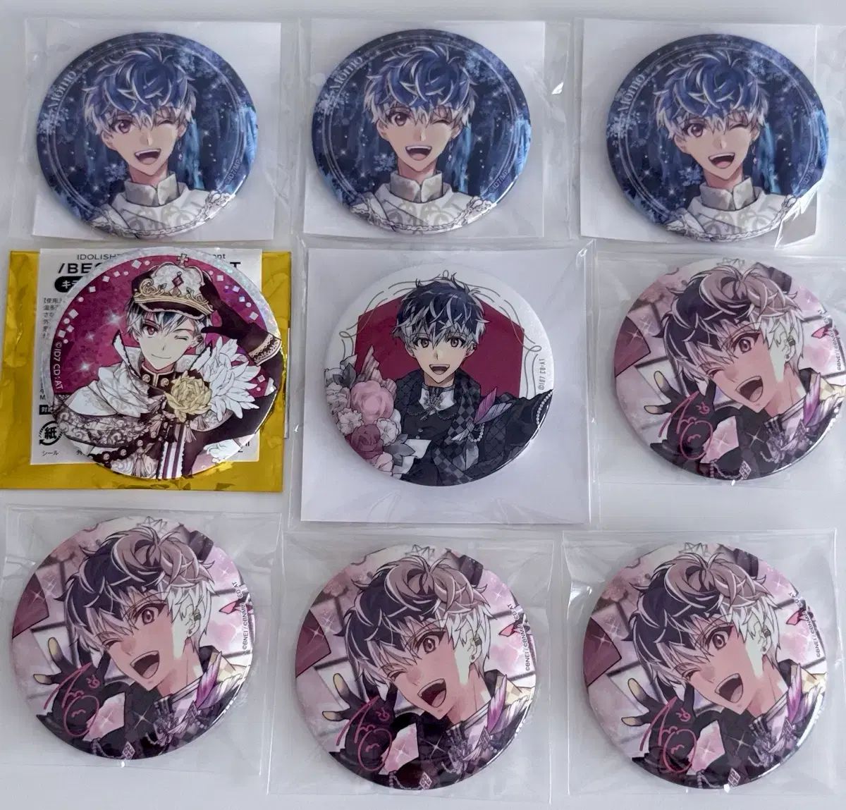 同梱可】良品 アニメ アイドリッシュセブン 百 他 缶バッジ アクリル