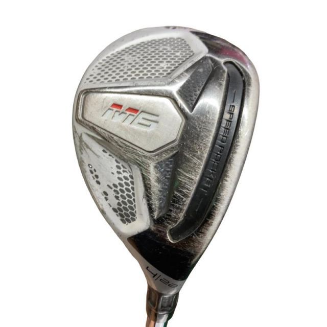 【中古】 テーラーメイド M6 U4 ユーティリティ UT 純正特注シャフト (フレックスS) メンズ 男性用 右利き 右用 Dランク ゴルフクラブ
