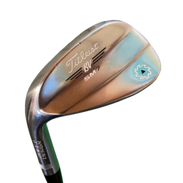 【中古】 タイトリスト VOKEY SPIN MILLED SM7 ツアークロム 50°/12°F レフティ ウェッジ WG Dynamic Gold (フレックスS) メンズ 男性用 左利き レフティ 左用 Cランク ゴルフクラブ