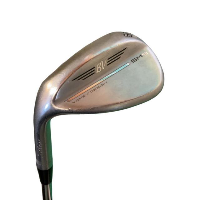 【中古】 タイトリスト VOKEY SPIN MILLED SM9 ツアークロム 60°/04°L レフティ ウェッジ WG Dynamic Gold (フレックスS) メンズ 男性用 左利き レフティ 左用 Cランク ゴルフクラブ