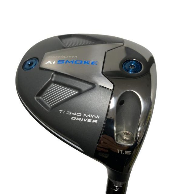 【中古】 キャロウェイ PARADYM Ai SMOKE Ti 340 MINI 11.5° ドライバー DR 純正特注シャフト (フレックスR) メンズ 男性用 右利き 右用 Bランク ゴルフクラブ