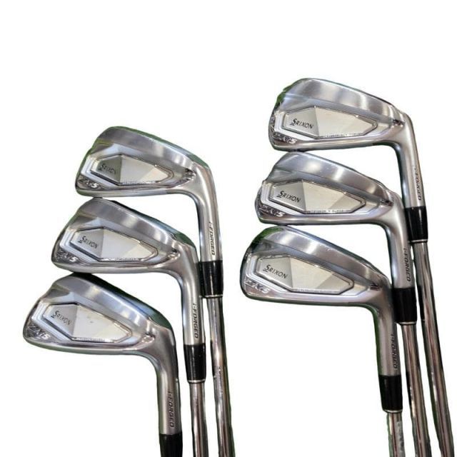 【中古】 ダンロップ SRIXON ZXi5 6S アイアンセット IR NS PRO 950GH neo (フレックスS) メンズ 男性用 右利き 右用 Cランク ゴルフクラブ