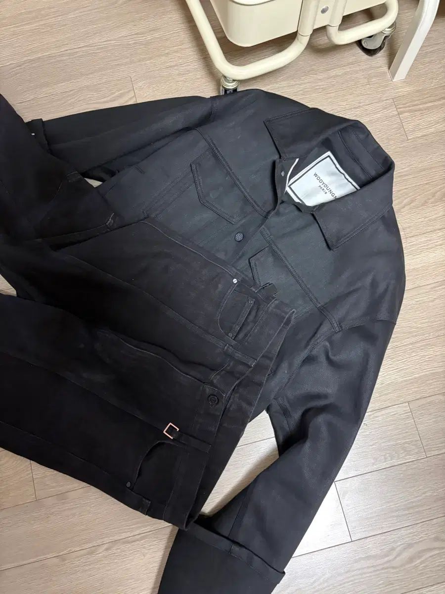WOOYOUNGMI ウーヨンミ デニム トラッカー ジャケット セット トップス48/ボトムス46