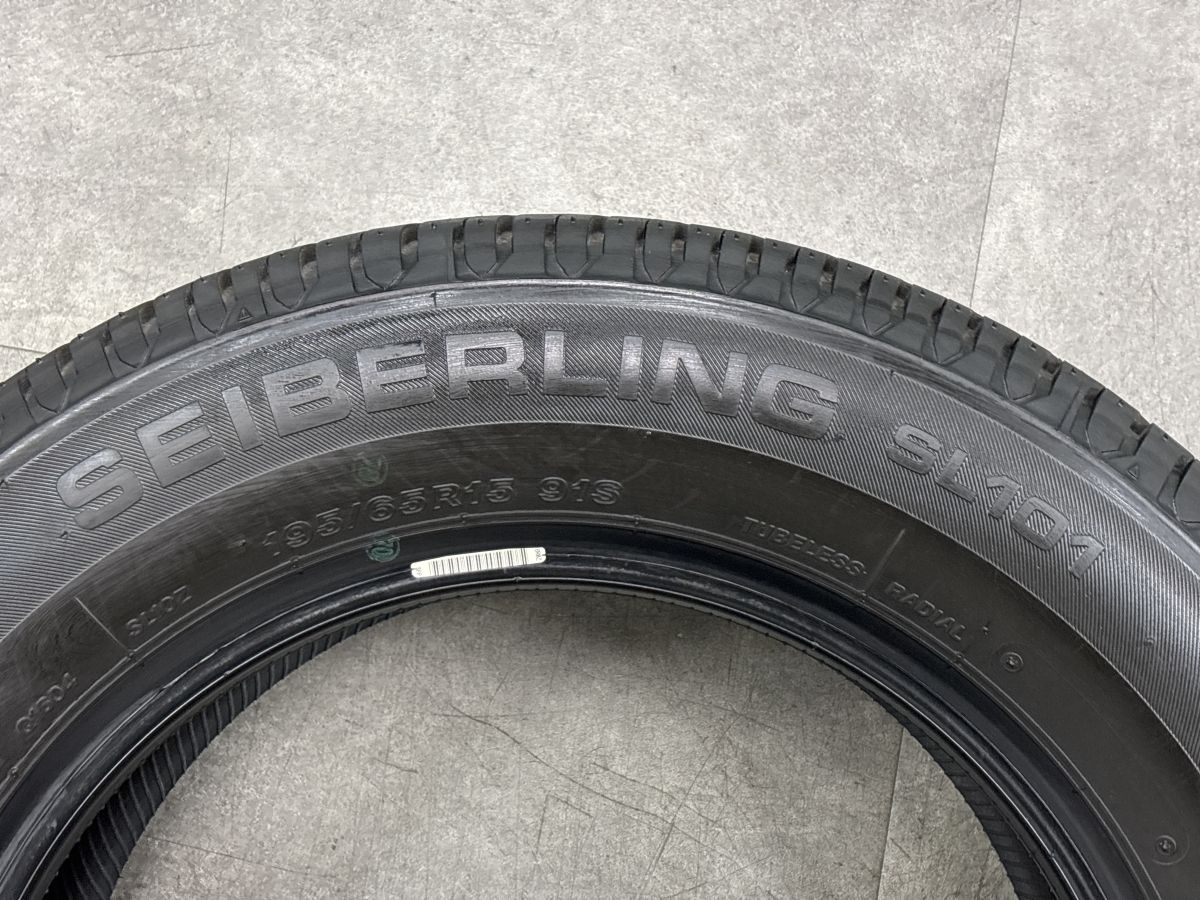 【2025年製 未走行品】セイバーリング SL101 195/65R15 2本 ノア ヴォクシー プリウス ステップワゴン セレナ アクセラ インプレッサ