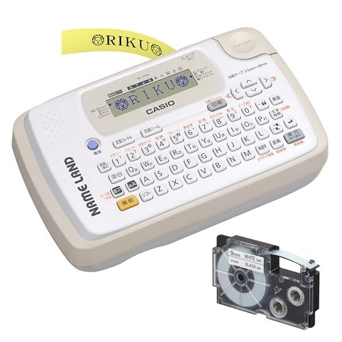 カシオ ラベルライター ネームランド コンパクトモデル KL-P50-BE テープ付セット KL-TP5-BE (3.5mm-18mm幅)mt 3a1087a4