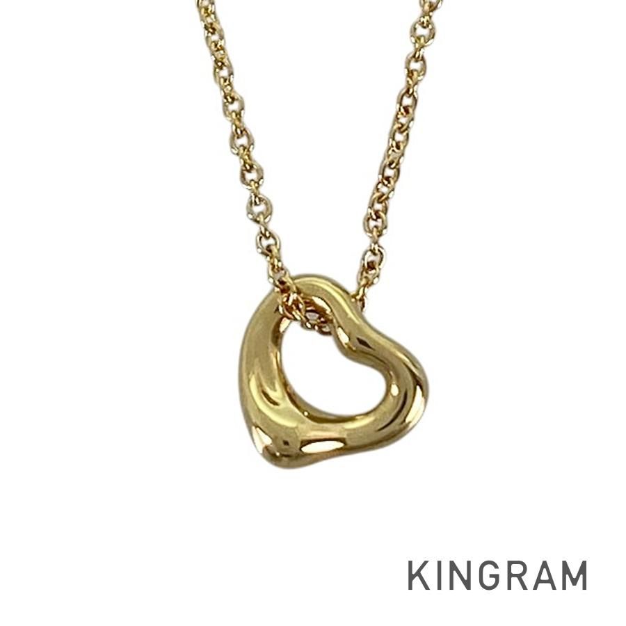 ティファニー TIFFANY&Co. オープンハート ミニ K18YG ネックレス fhb【中古】