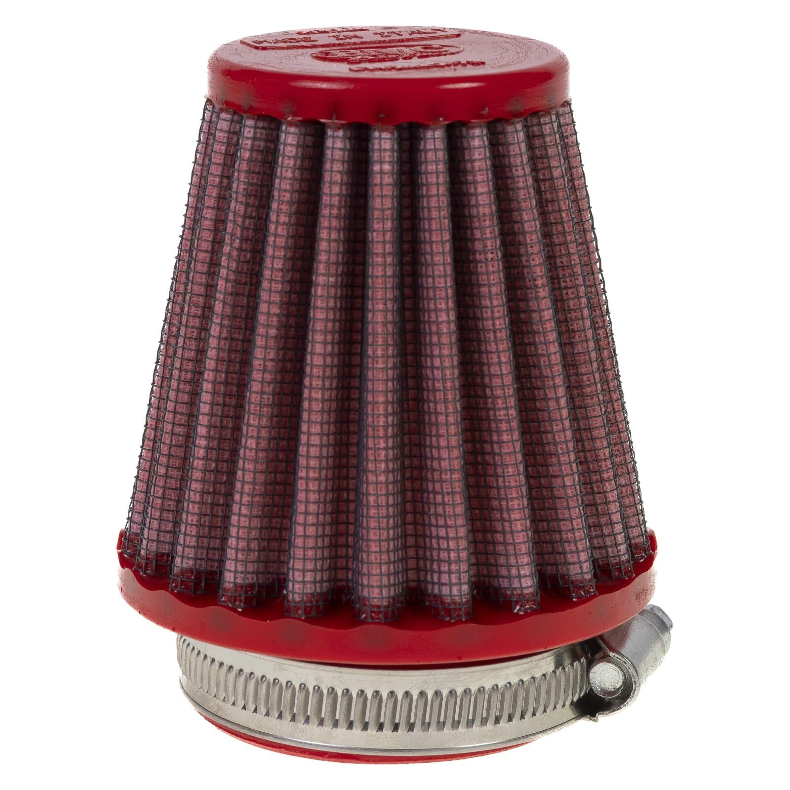 特価商品 BMC Air Filter バイク 車 エアクリーナー シングルエア プラスチックトップ Φ49 フィルター長75mm 汎用 コニカルエアフィルター FMSA49-75