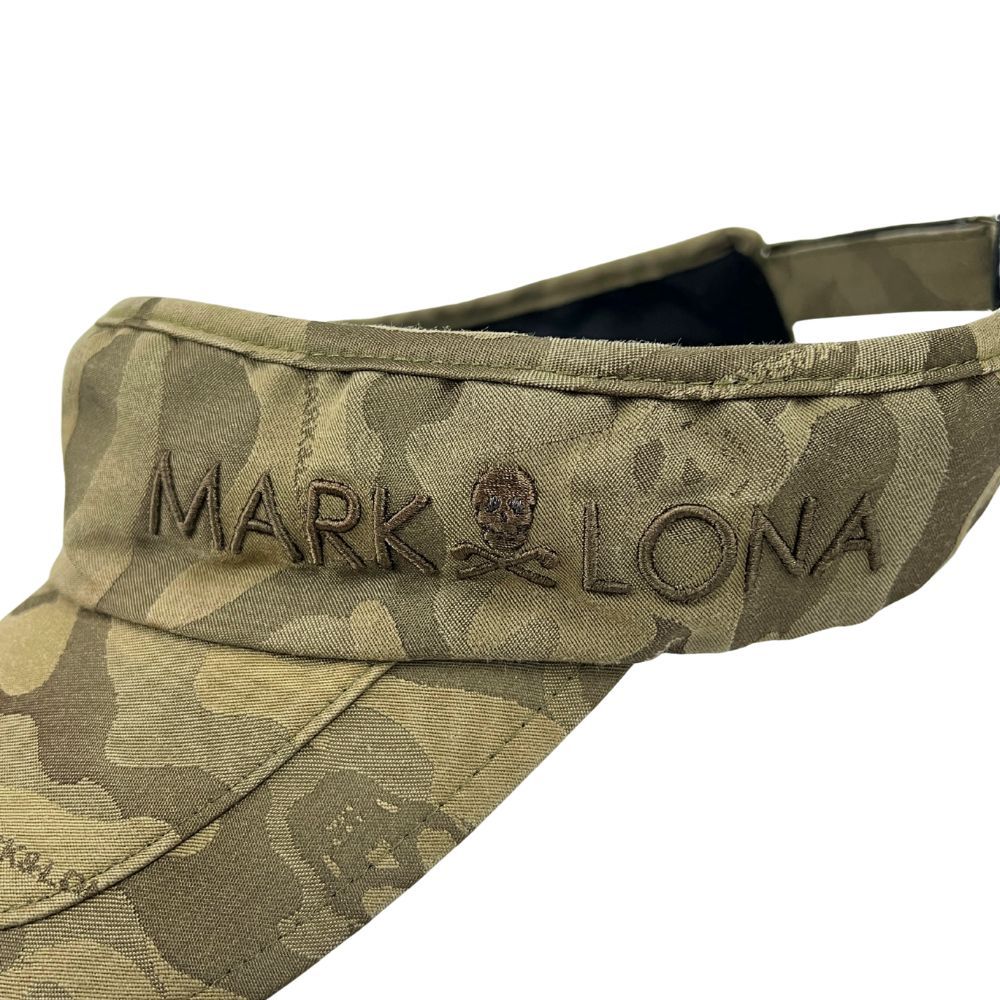 MARK&LONA マークアンドロナ ML-14W-YP21 迷彩 サンバイザー ゴルフ