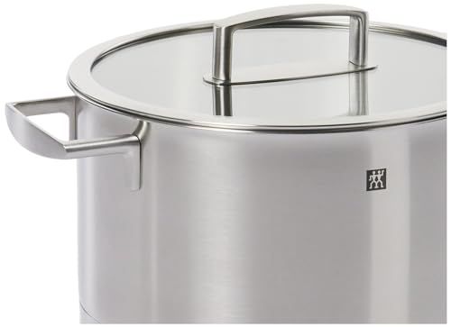ZWILLING ツヴィリング 「 バイタリティ ストックポット 24cm 6L 」ステンレス 深型 両手 寸胴 鍋 底面3層構造 IH対応 食洗器対応【日本正規販売品 】 66463ー240/ 5f03209f