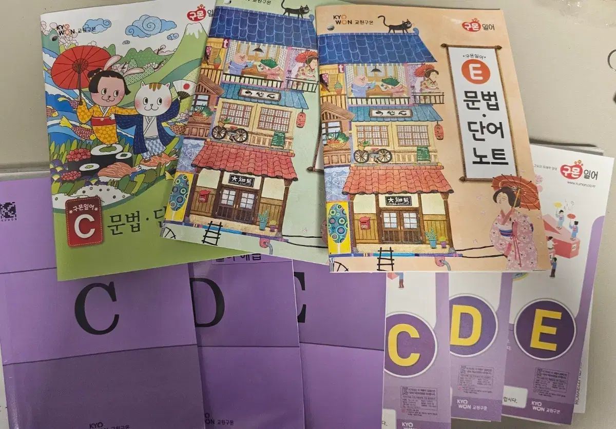くもん日本語 C-E段階 教材セット (定価 18,6)