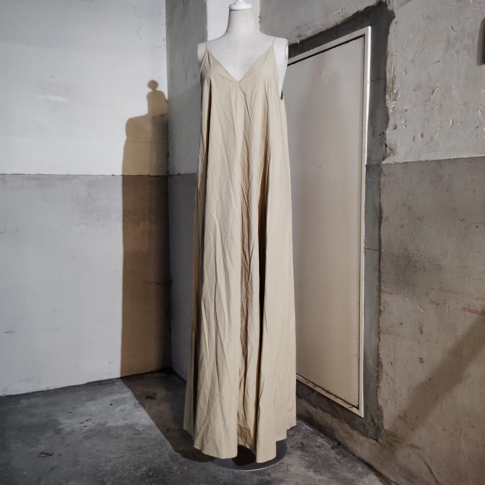 POSTELEGANT High Count Cotton Cami Dress 38 M ポステレガント ハイ