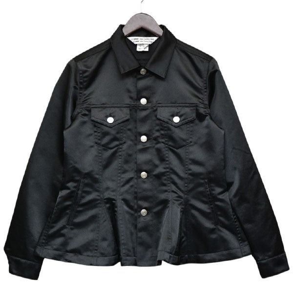 COMME des GARCONS COMME des GARCONS　コムデギャルソンコムデギャルソン　2026SS　Peplum Poly Jean Jacket　フレアポリエステルジャケット　RQ-J010　8054000246342