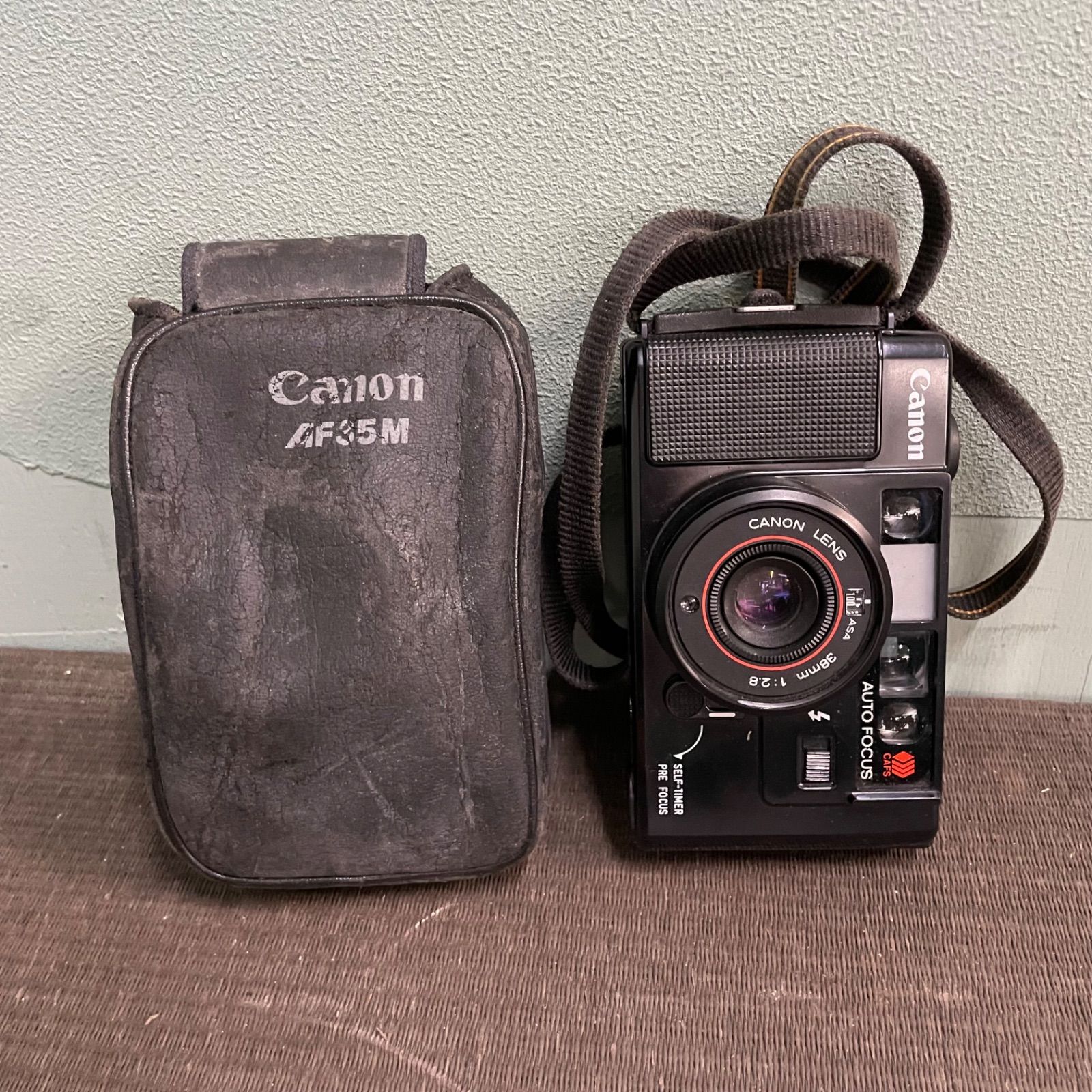 ♭ Canon AF35M フィルムカメラ ケース付き 動作品 キャノン 3F - メルカリ
