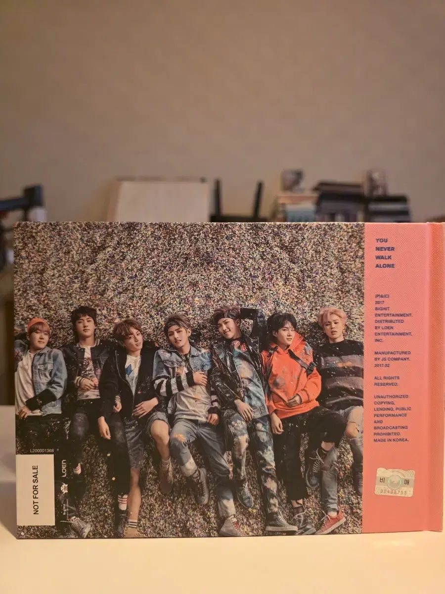 プロモーション盤 BTS You Never Walk Alone アルバム サイン入り