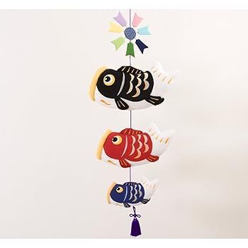 新作入荷，限定SALE 五月人形ちりめん細工　コンパクト　ミニ　子供の日　兜　鯉のぼり吊りふわふわ鯉のぼり その他