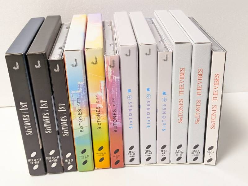 SixTONES アルバム 12点セット まとめ売り 1st/CITY/声/THE VIBES