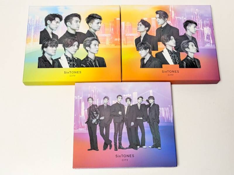 CD SixTONES アルバム 12点セット まとめ売り 1st/CITY/声/THE VIBES