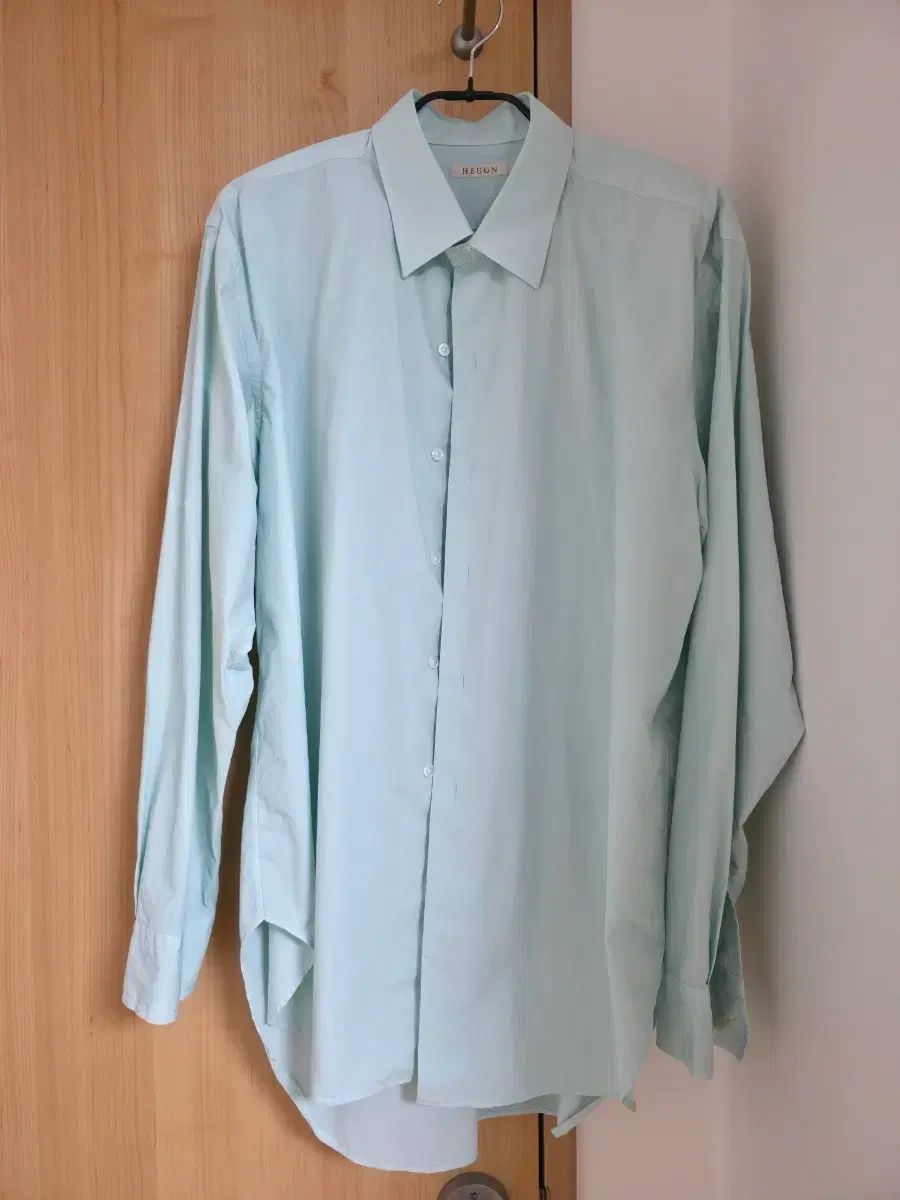 HEUGN 25SS アラン シャツ グリーン