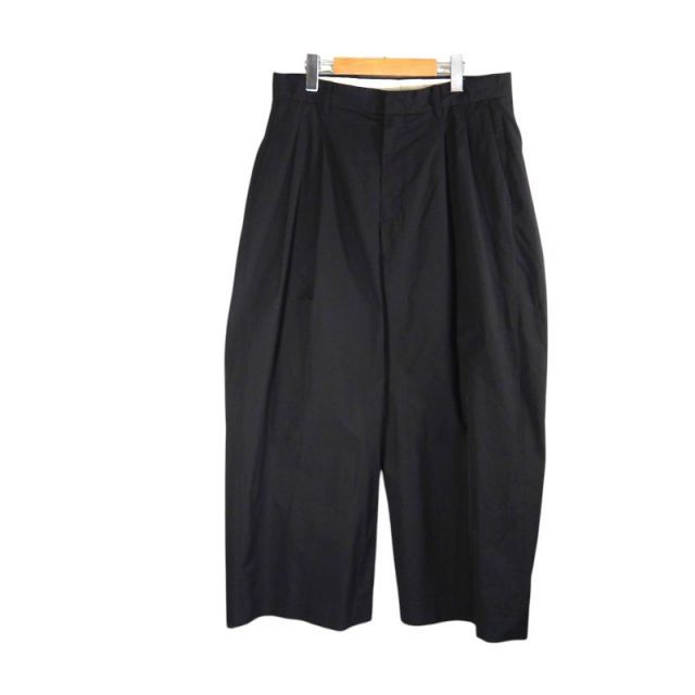 COOTIE 25ss BARACUTA EWP 2 TUCK TROUSERS BLACK サイズM クーティー バラクータ 2タック トラウザーズ パンツ ボトムス 大名店