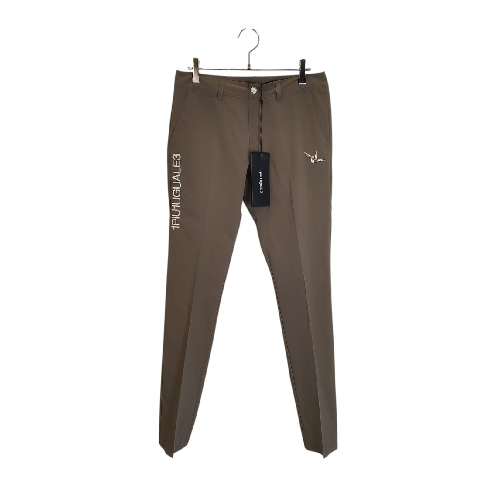 1PIU1UGUALE3 GOLF ウノピゥウノウグァーレトレ ゴルフ 24SS BASIC LONG PANTS ロング パンツ GSP071-POE478 3 L ベージュ レディース