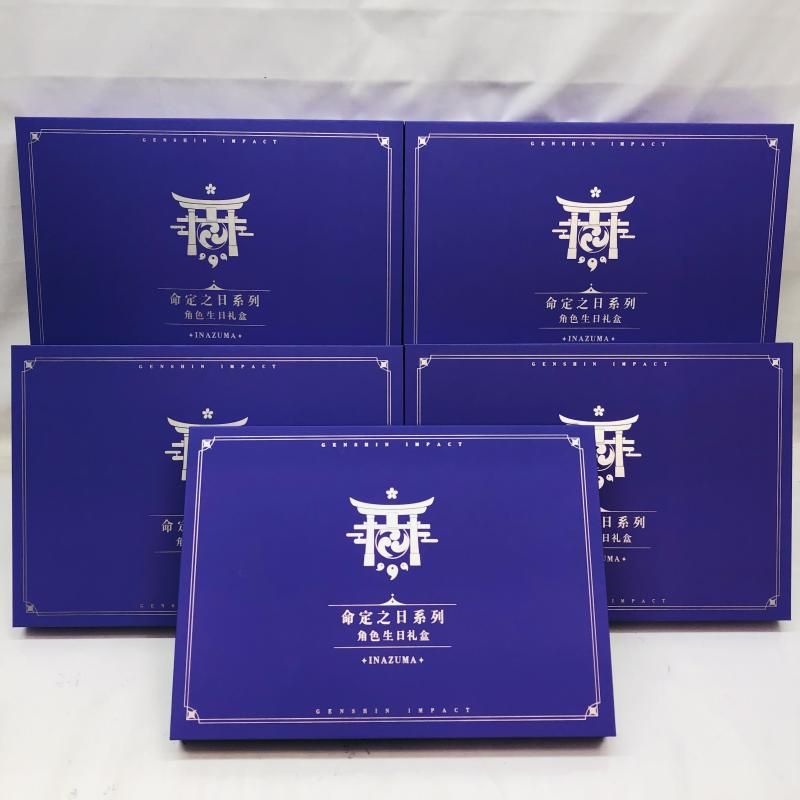 中古】まとめ)5点セット 原神 命定の日 雷電将軍 珊瑚宮心海 宵宮