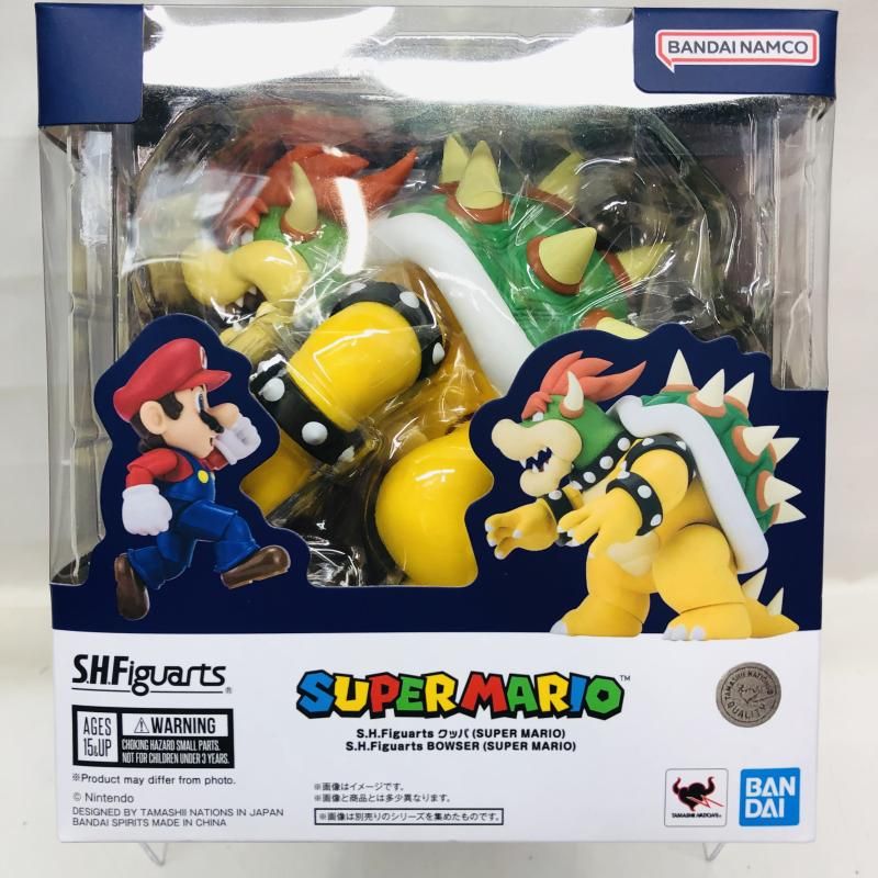 【中古】未開封)S.H.Figuarts ｸｯﾊﾟ (SUPER MARIO)[22]