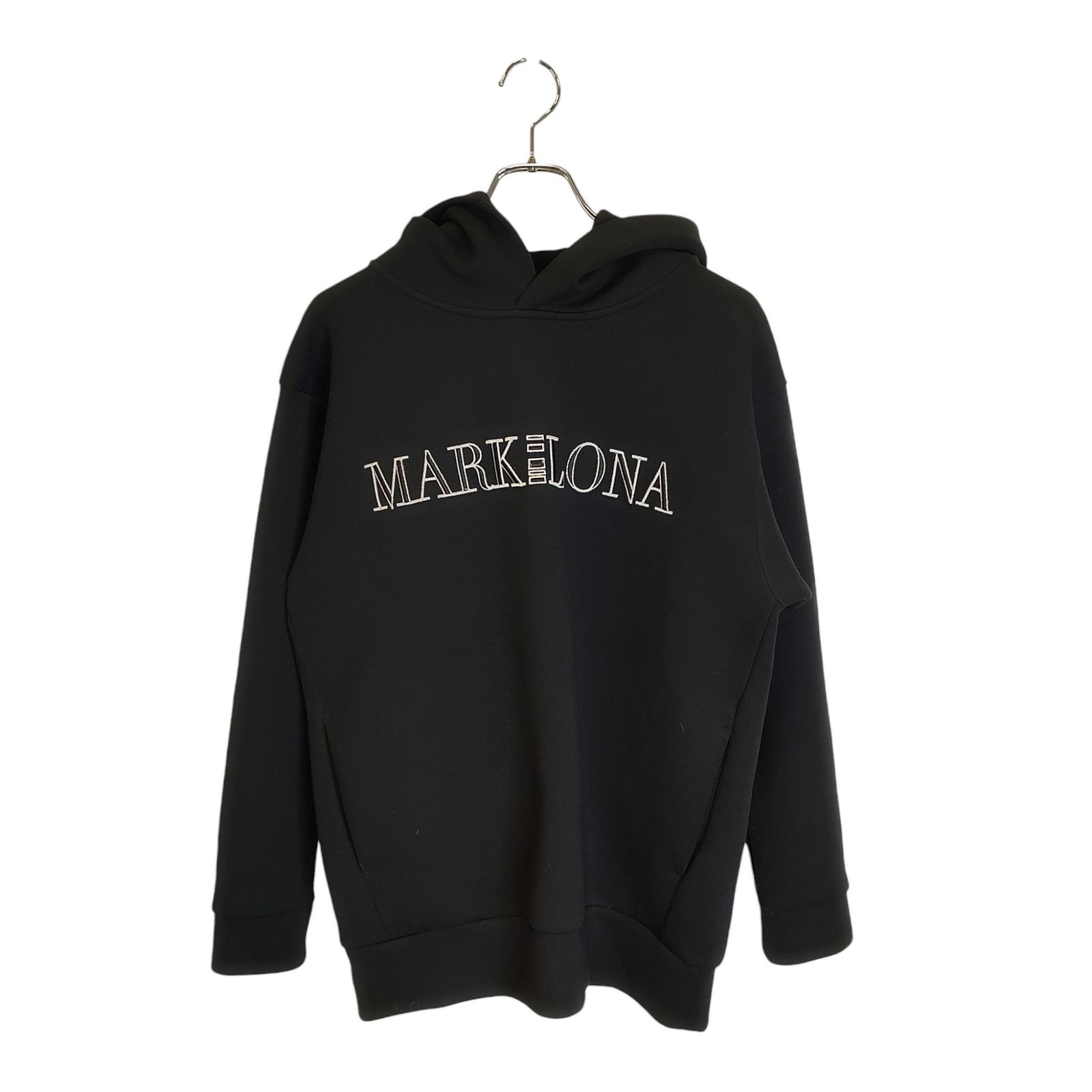 MARK&LONA マークアンドロナ ゴルフ 24AW CODE COLLECTION CD11-SPHD ダンボールニット パーカー MCM-4C-AD60 48 ブラック メンズ