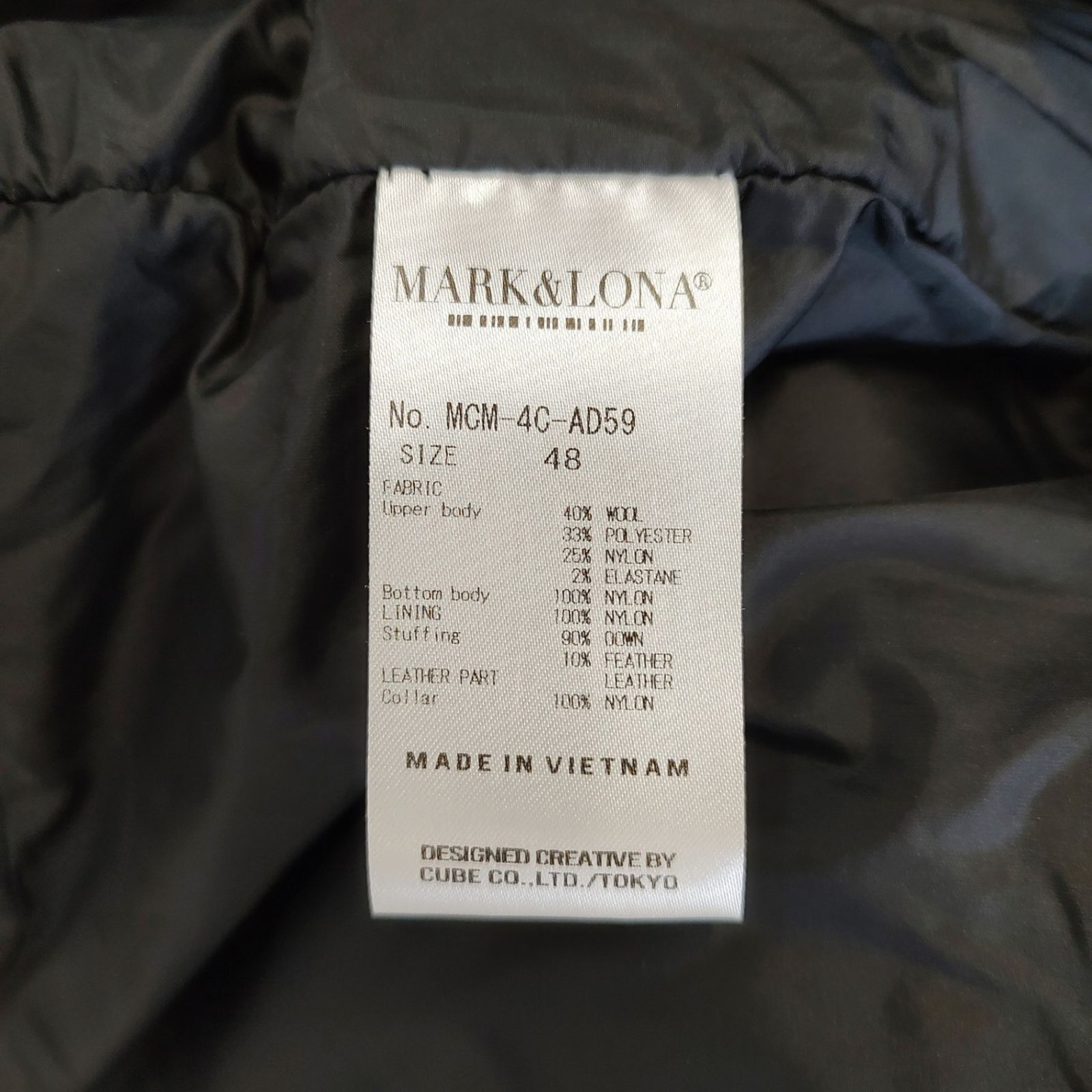 MARK&LONA マークアンドロナ ゴルフ 24AW CODE COLLECTION CD11-QTDN