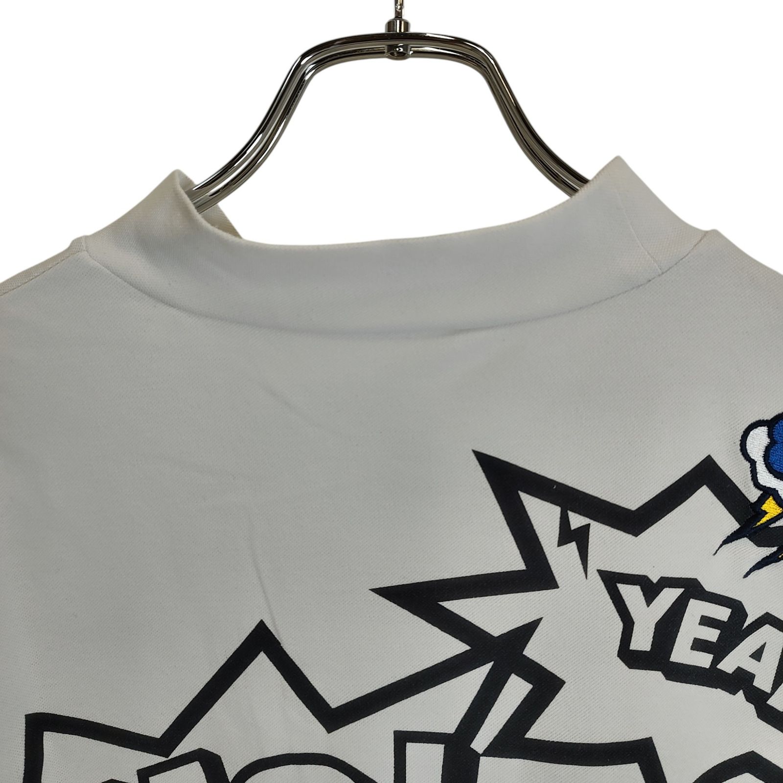 PEARLY GATES パーリーゲイツ ゴルフ 22SS バックプリント 半袖 モック