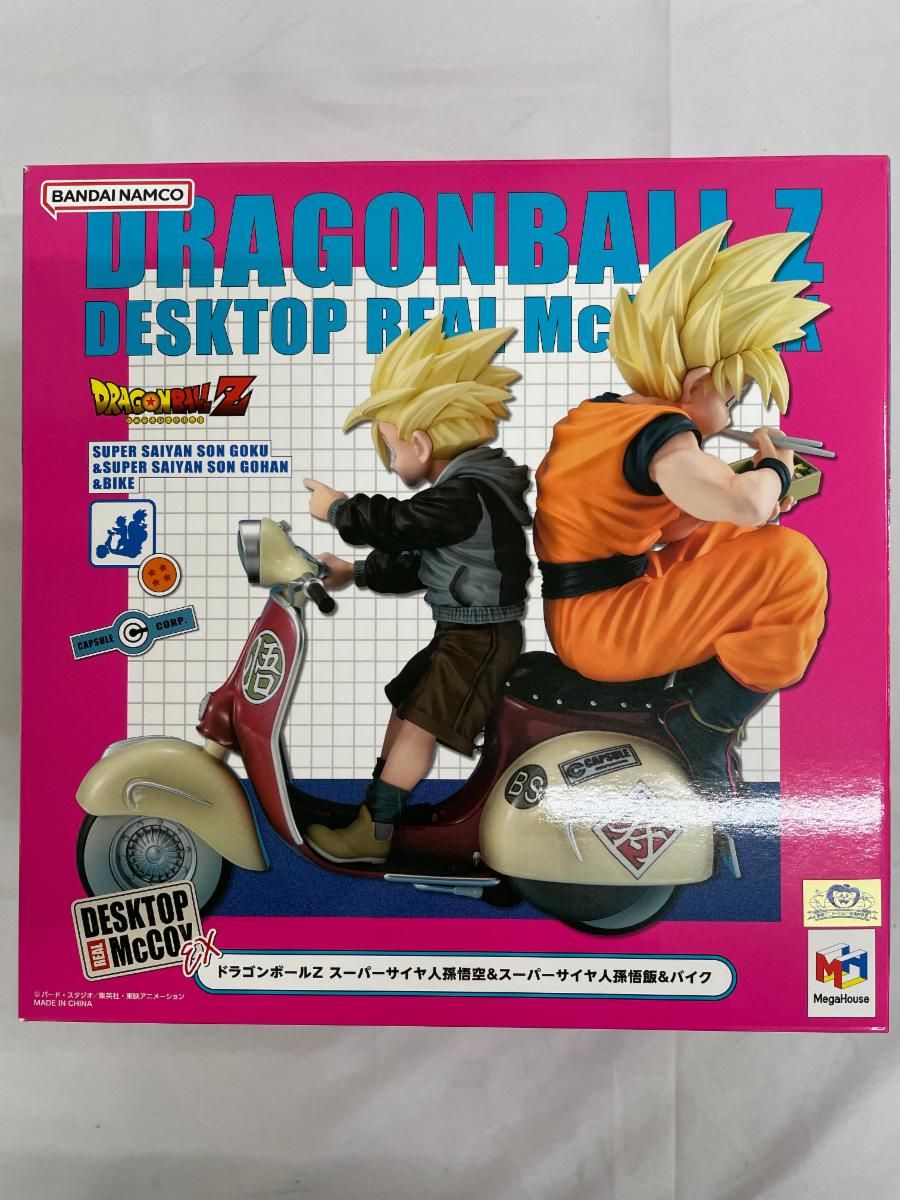DESKTOP REAL McCOY EX スーパーサイヤ人孫悟空＆スーパーサイヤ人孫悟飯＆バイク ドラゴンボールZ 24,338円