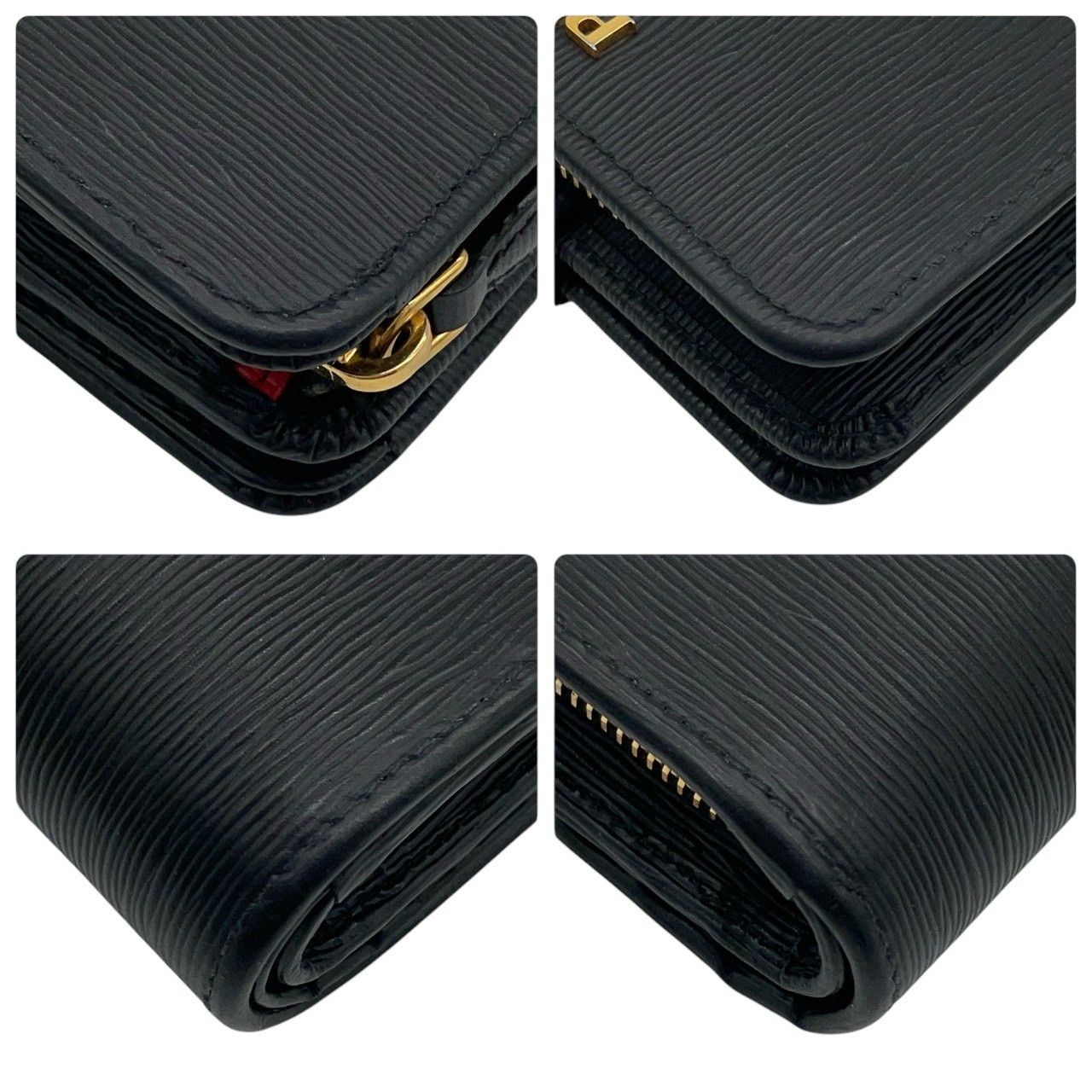 大人気】PRADA 折り財布 ヴィッテロムーブ ブラック 極美✨PRADA
