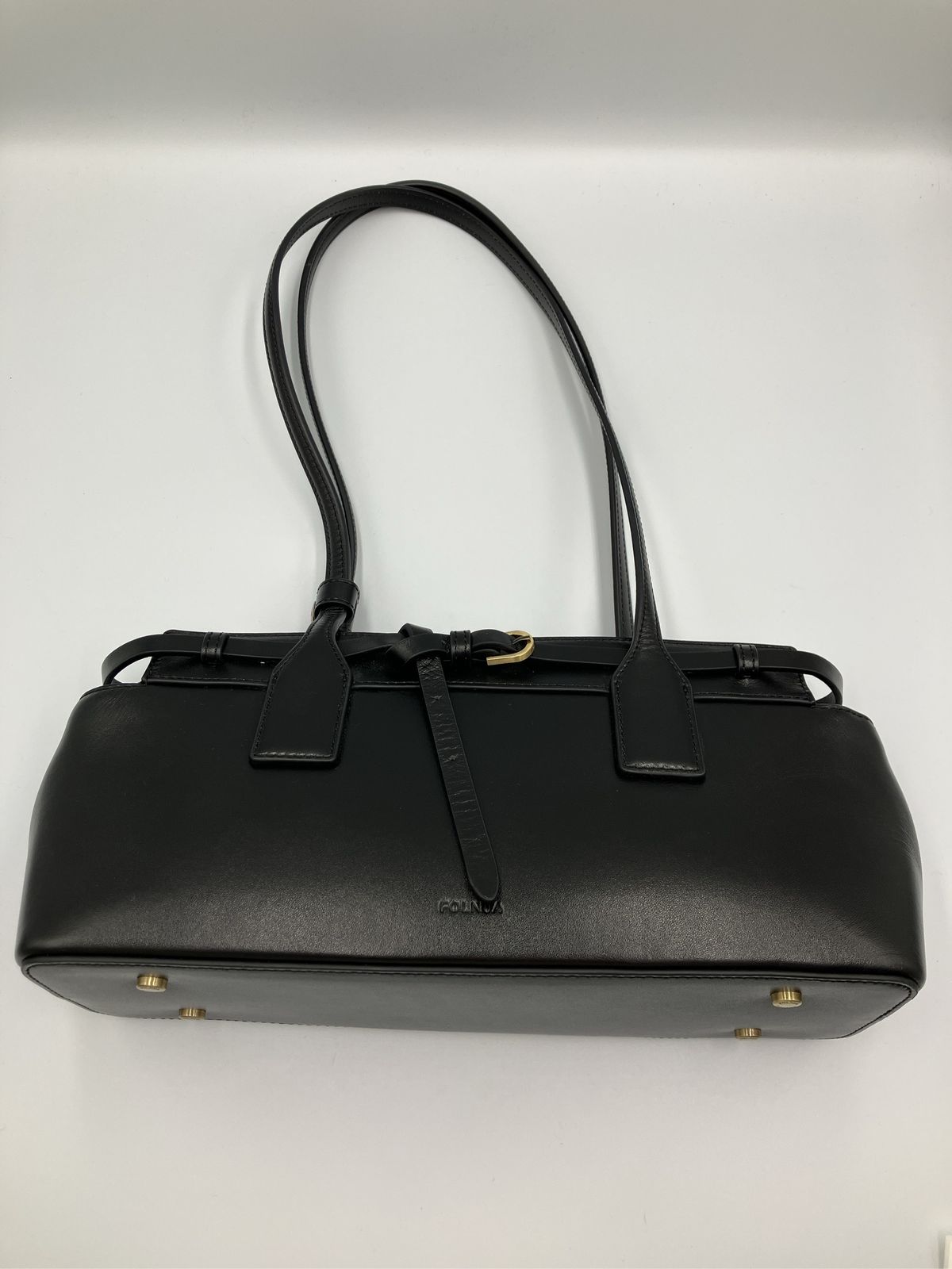 FOLNUA ハンドバッグ ブラック レディース