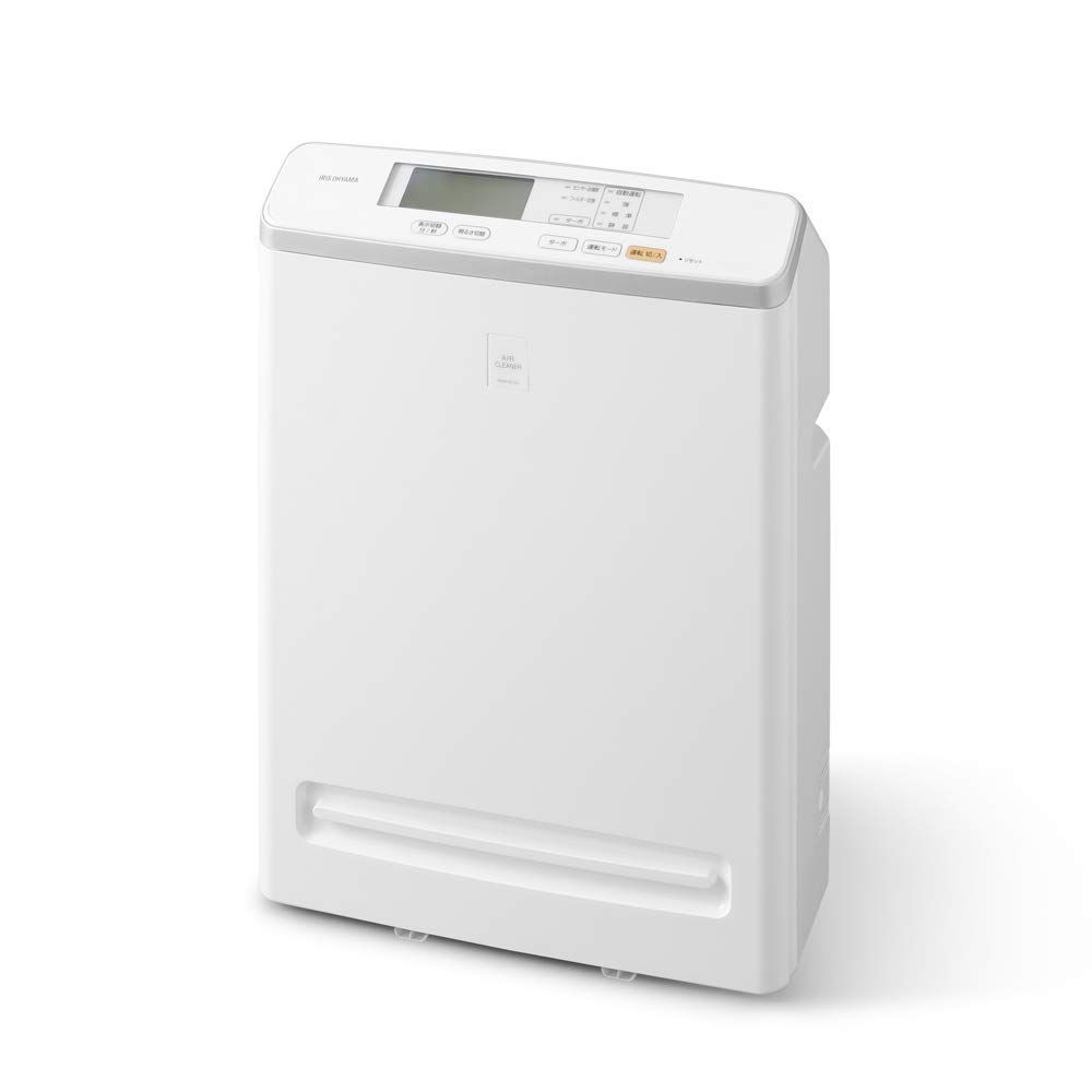 アイリスオーヤマ 空気清浄機 25畳 消臭 除菌 脱臭 ホコリ 花粉 集じん PM2.5 ペット 静音 省エネ 軽量 タバコ アレルギー対策 コンパクト モニター付き 汚れ具合数値化 ホコリセンサー付 MSAP-DC100 ホワイト★