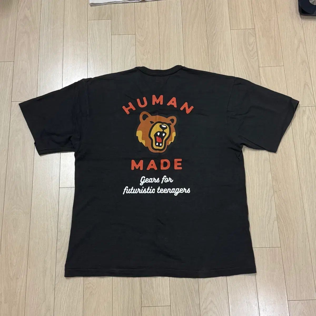 HUMAN MADE(ヒューマンメイド) 半袖Tシャツ ブラック XXL 2XL