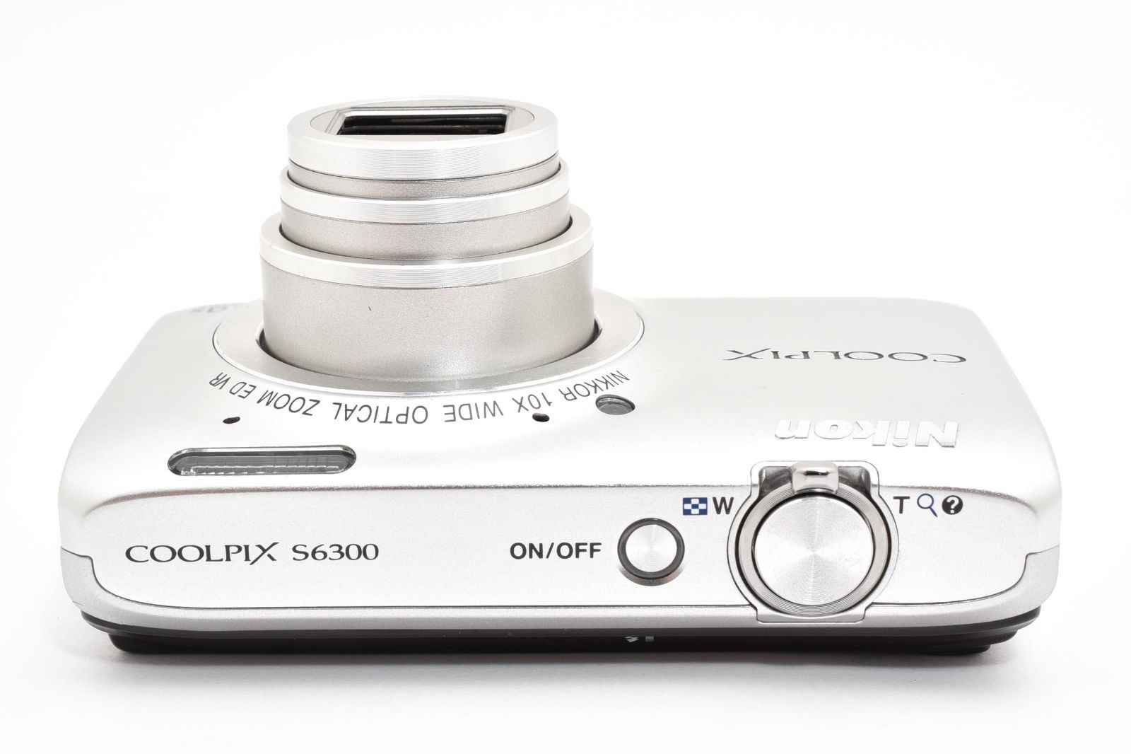 完動美品] Nikon COOLPIX S6300 シルバー コンパクトデジタルカメラ