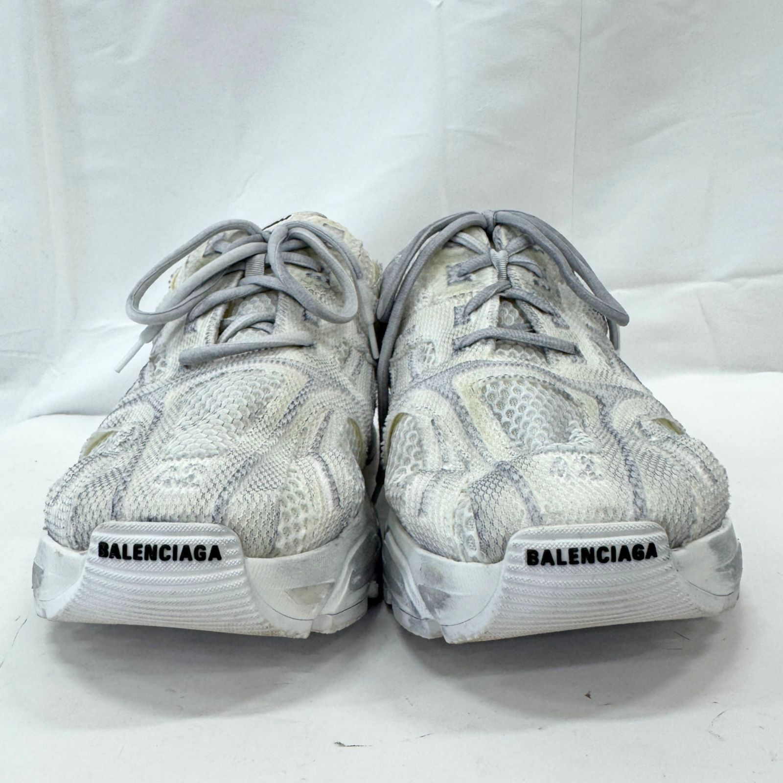 BALENCIAGA Phantom スニーカー ホワイト×グレー 42サイズ - メルカリ