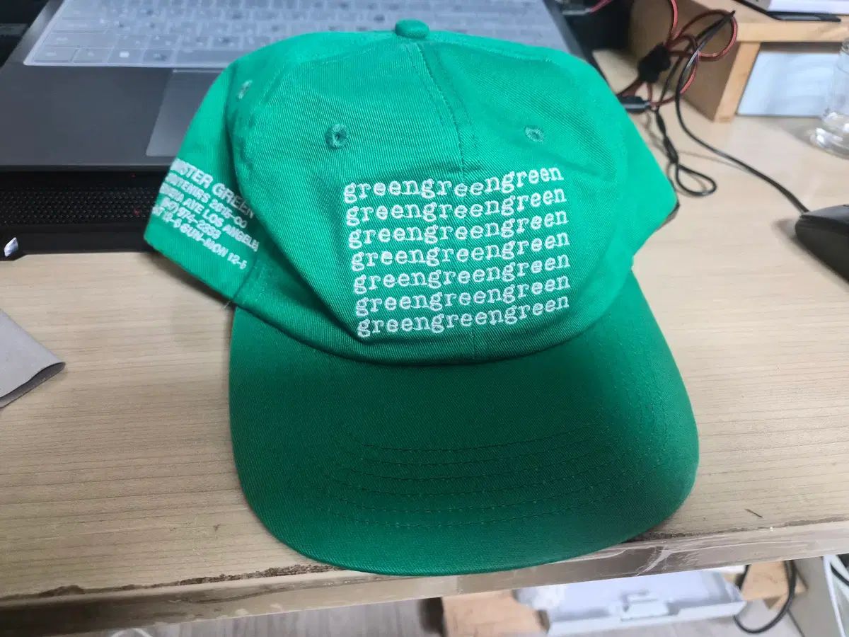 OS)ミスターグリーン ベースボールキャップ グリーン