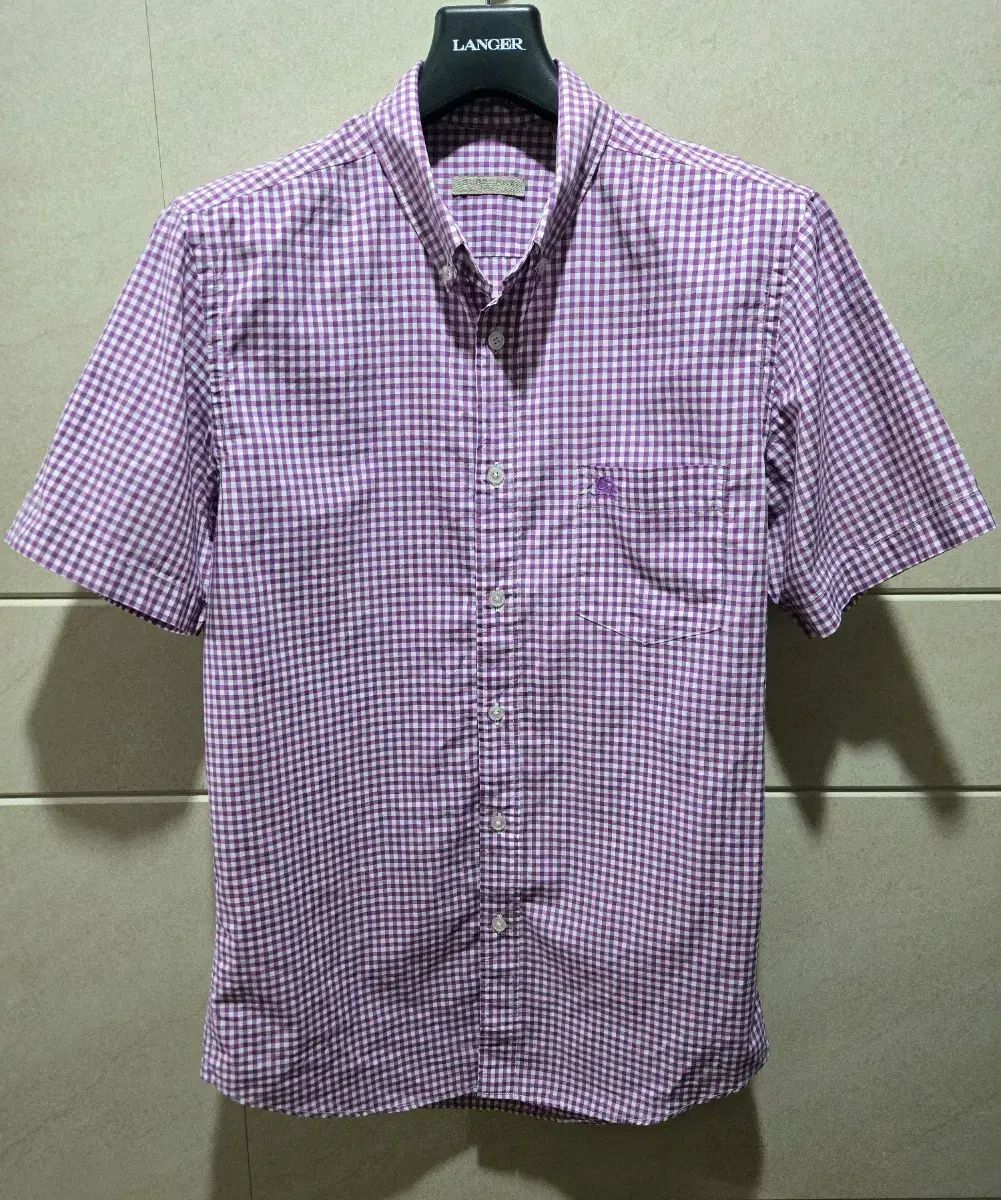 (高品質)正規品 バーバリー 半袖 カラーTシャツ スリム 95(S)
