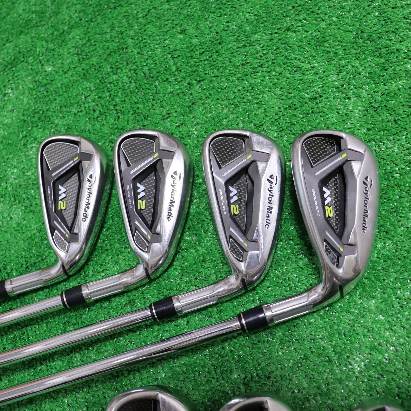 テーラーメイド M2 アイアン 5〜PW AW SW 8本セット 純正スチール S 