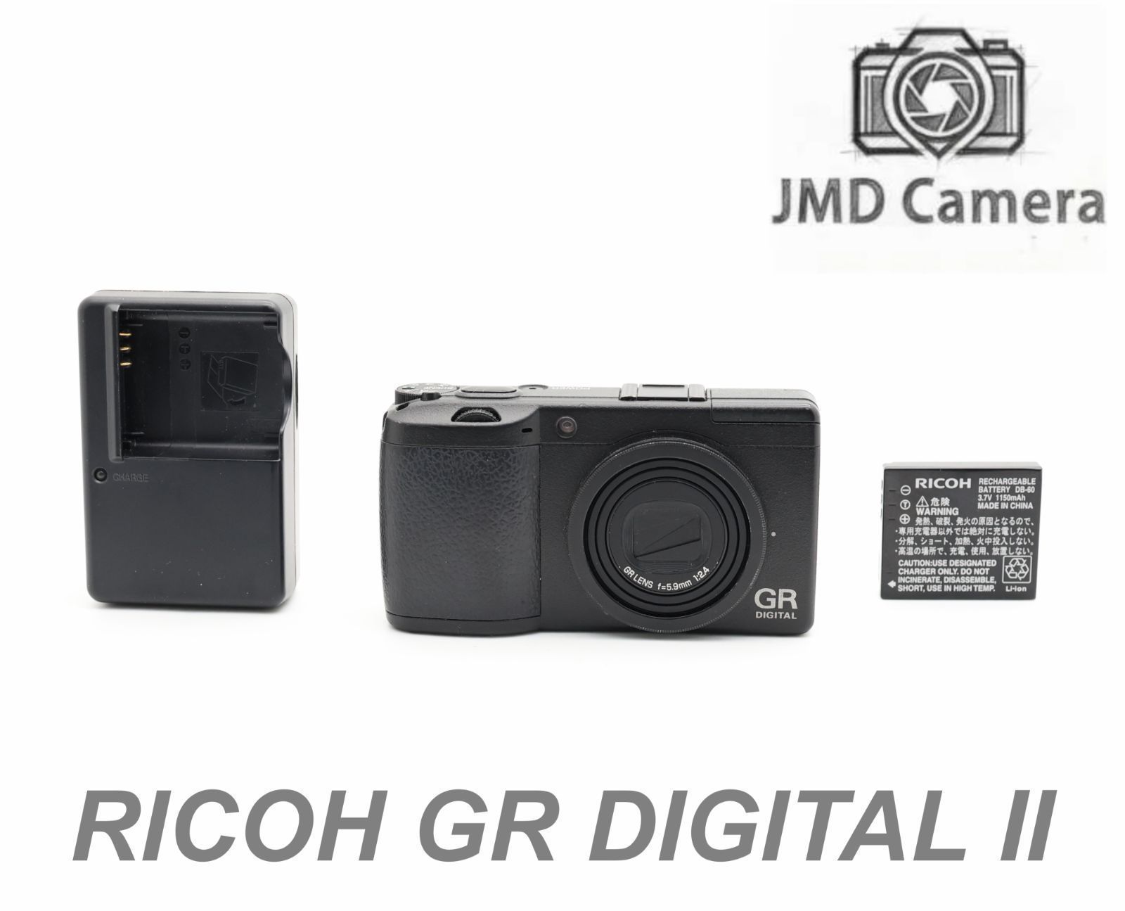 □完動品 RICOH GR DIGITAL Ⅱ コンパクトデジタルカメラ ショット数 